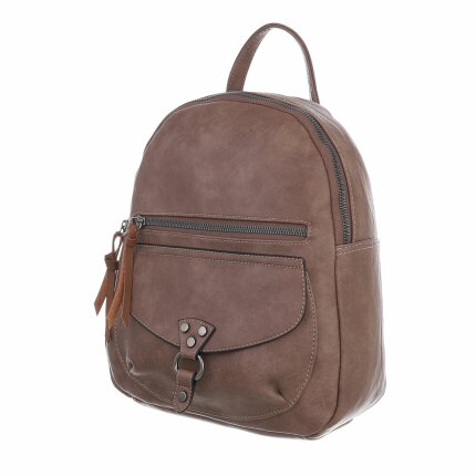 Damen Schultertasche - taupe