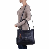 Damen Schultertasche - blue