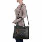 Damen Schultertasche - green