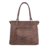 Damen Schultertasche - taupe