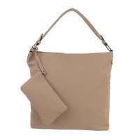 Damen Schultertasche - taupe