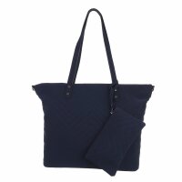 Damen Schultertasche - blue