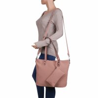Damen Schultertasche - pink
