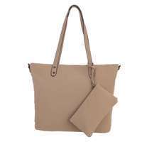 Damen Schultertasche - taupe