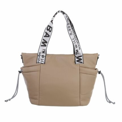 Damen Schultertasche - apricot