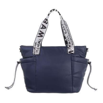 Damen Schultertasche - blue