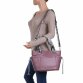 Damen Schultertasche - purple