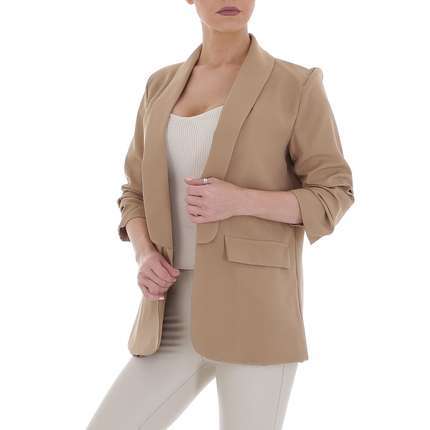 Damen Blazer von NEW COLLECTION - beige