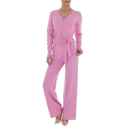 Damen Langer Jumpsuit von Emma & Ashley - pink