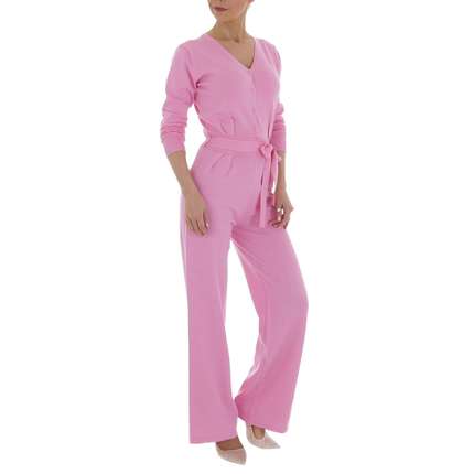 Damen Langer Jumpsuit von Emma & Ashley - pink