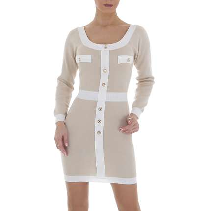 Damen Stretchkleid von Emma & Ashley - beige