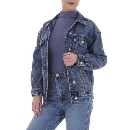 Damen Jeansjacke von Laulia - blue