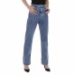 Damen High Waist Jeans von Laulia - blue