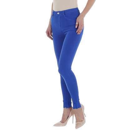 Damen High Waist Jeans von Laulia - blue