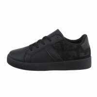 Damen Low-Sneakers - allblack