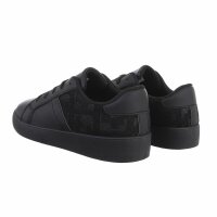 Damen Low-Sneakers - allblack