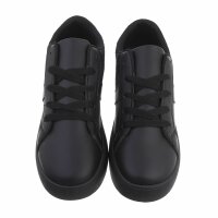 Damen Low-Sneakers - allblack
