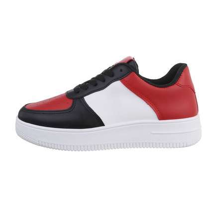 Damen Low-Sneakers - redblack Gr. 36