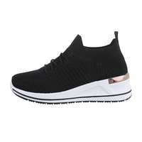 Damen Low-Sneakers - black