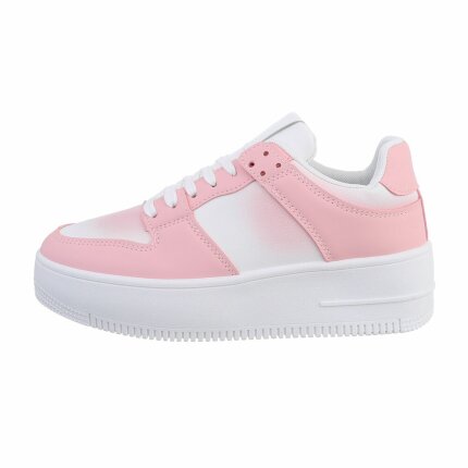Damen Low-Sneakers - pink Gr. 41