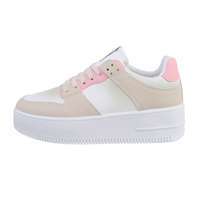 Damen Low-Sneakers - beigepink