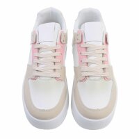 Damen Low-Sneakers - beigepink