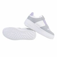 Damen Low-Sneakers - greypurple