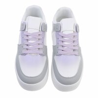 Damen Low-Sneakers - greypurple