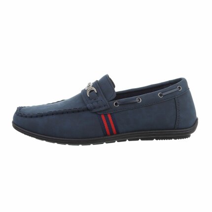 Herren Mokassins - navy Gr. 44