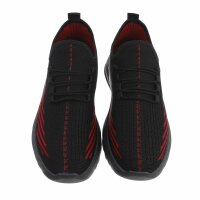 Herren Sportschuhe - blackred