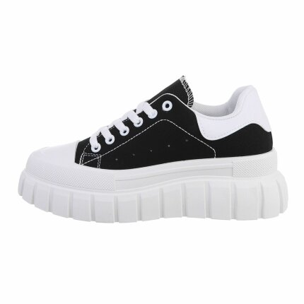 Damen Low-Sneakers - black