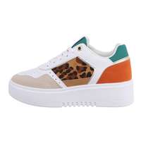 Damen Low-Sneakers - leopard
