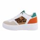 Damen Low-Sneakers - leopard