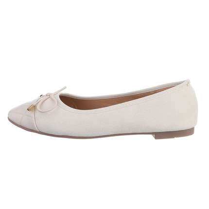 Damen Ballerinas - beige