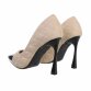 Damen High-Heel Pumps - beige