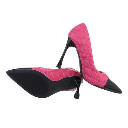 Damen High-Heel Pumps - fuchsia