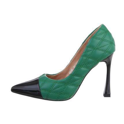 Damen High-Heel Pumps - green