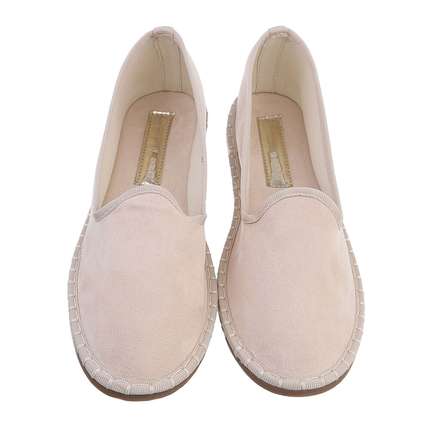 Damen Slipper - beige