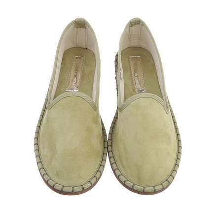 Damen Slipper - green