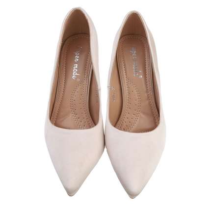 Damen High-Heel Pumps - beige