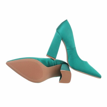 Damen High-Heel Pumps - green