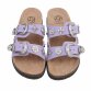 Damen Pantoletten - purple