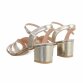 Damen Sandaletten - gold