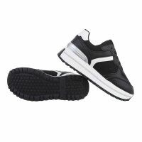 Damen Low-Sneakers - black