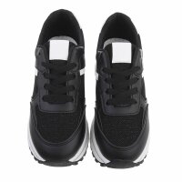 Damen Low-Sneakers - black