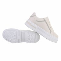 Damen Low-Sneakers - beige