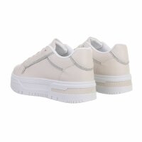 Damen Low-Sneakers - beige