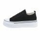 Damen Low-Sneakers - black Gr. 36