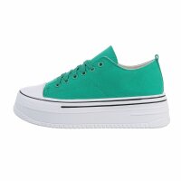 Damen Low-Sneakers - green