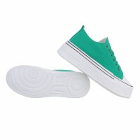 Damen Low-Sneakers - green